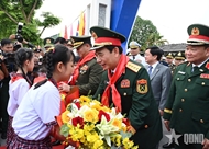 ពិធីសម្ពោធអគារសម្រាកសិក្សារបស់កុមារនៅសាលាបឋមសិក្សា Ben Cau